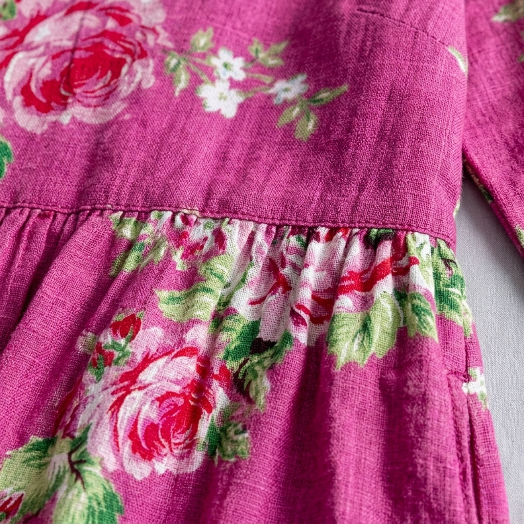 Fiona | Timeless Floral Summer Midi Dress