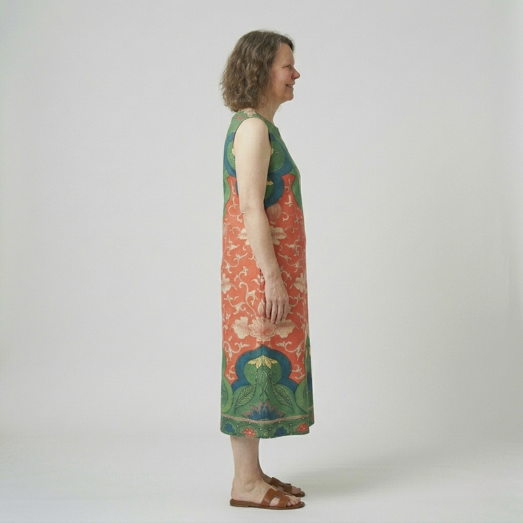Vera | Bohemian Print Midi Dress
