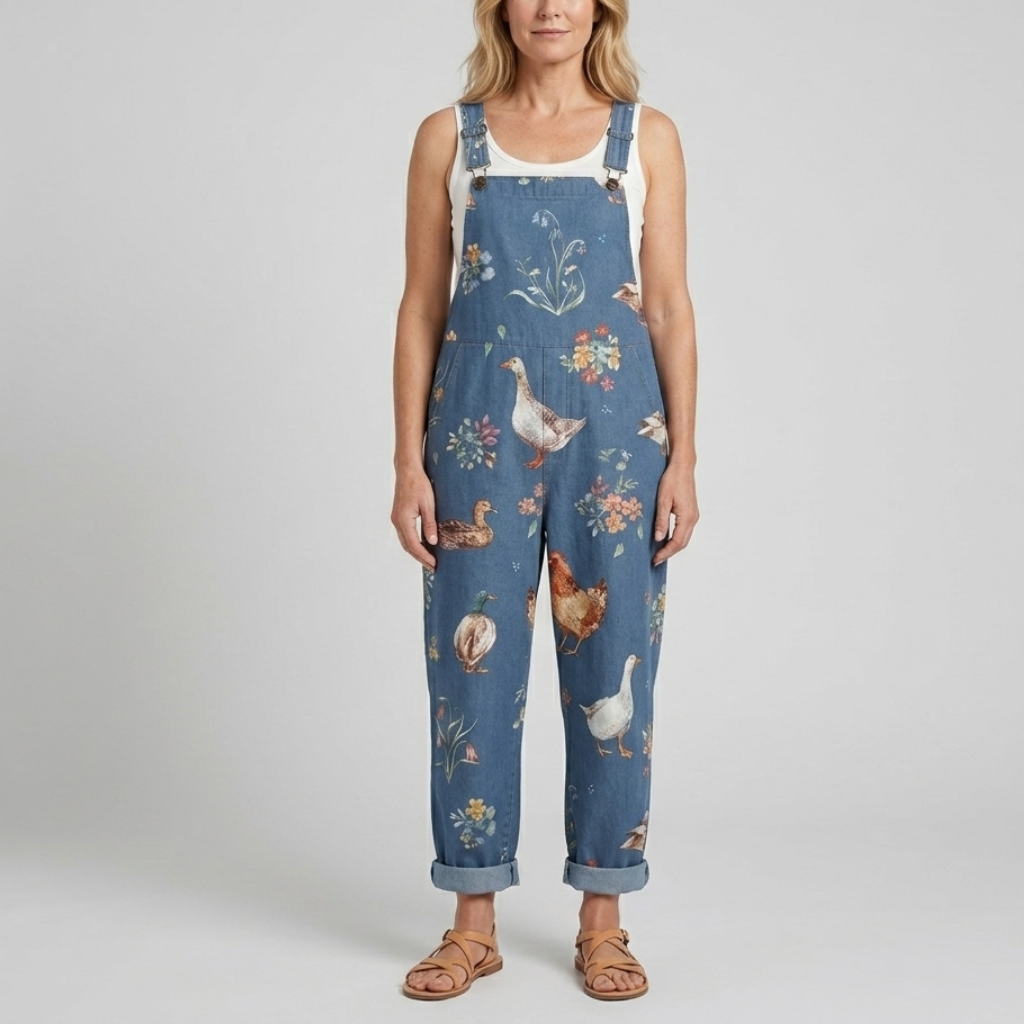 Amelia | Lightweight Printed Jumpsuit