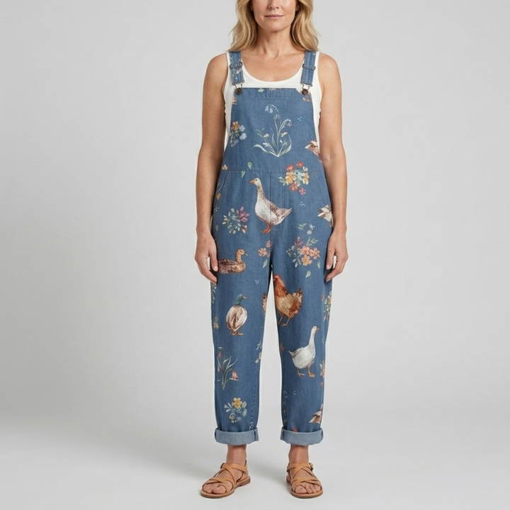 Amelia | Lightweight Printed Jumpsuit