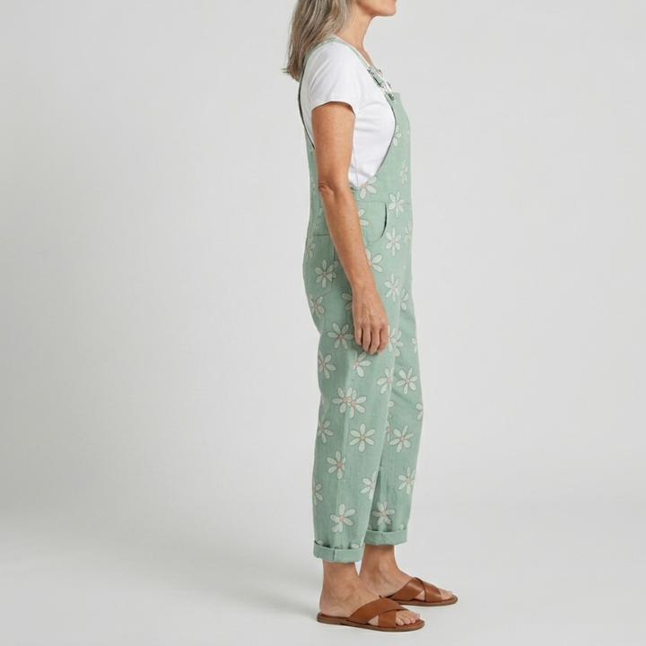 Ella | Printed Wide Leg Jumpsuit