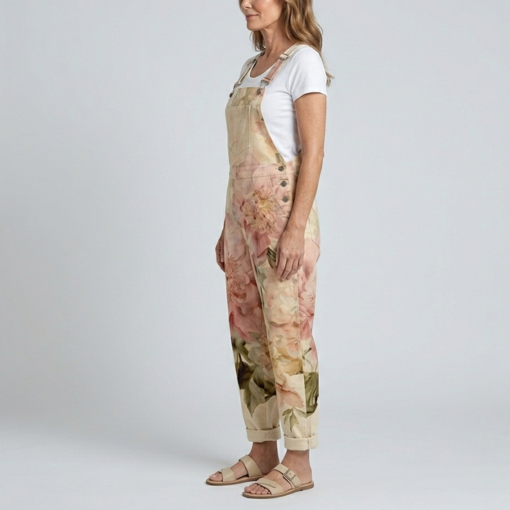 Clara | Printed Wide Leg Jumpsuit