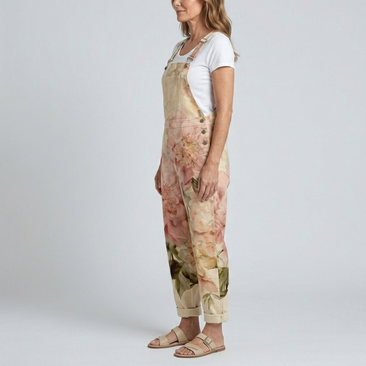 Clara | Printed Wide Leg Jumpsuit
