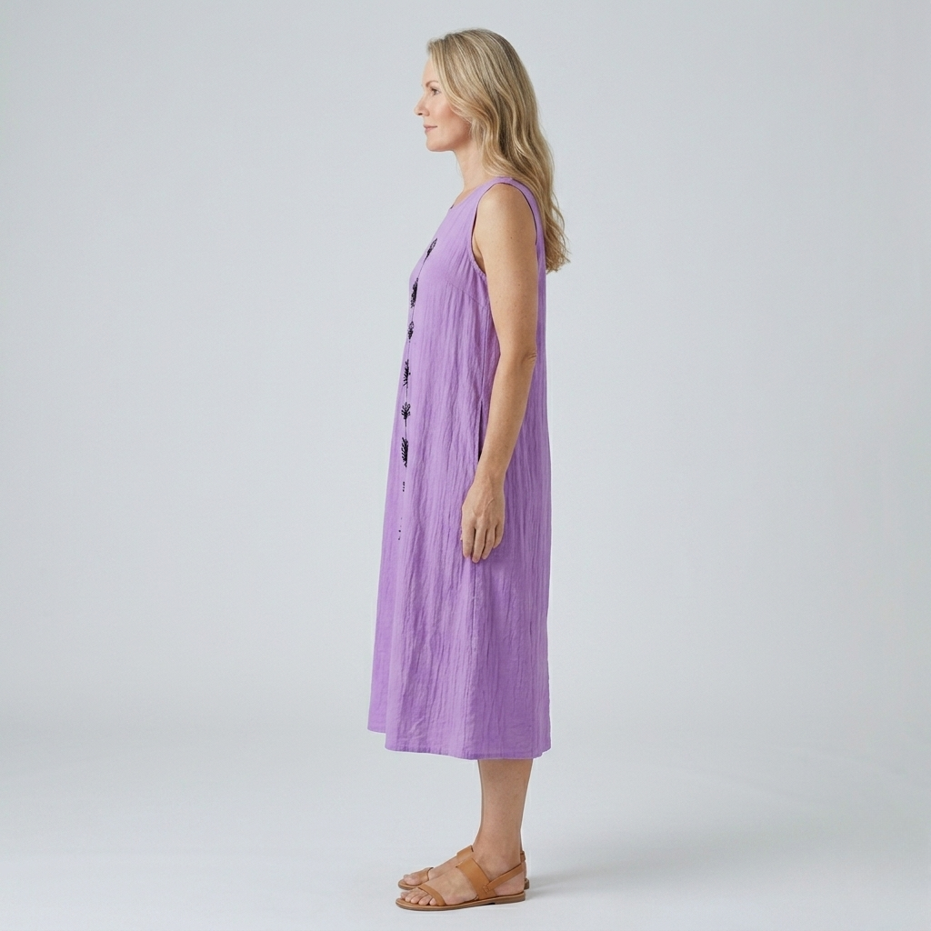 Ella | Pastel Floral Midi Dress