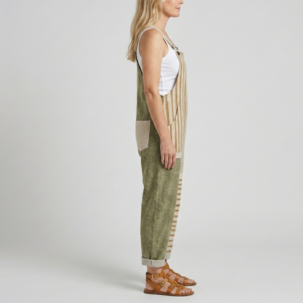 Mia Printed Wide Leg Jumpsuit