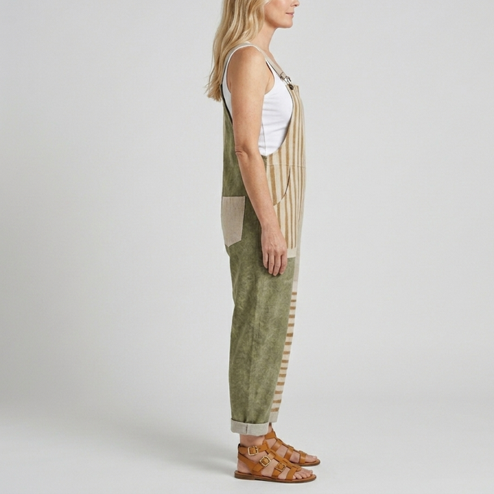 Mia Printed Wide Leg Jumpsuit