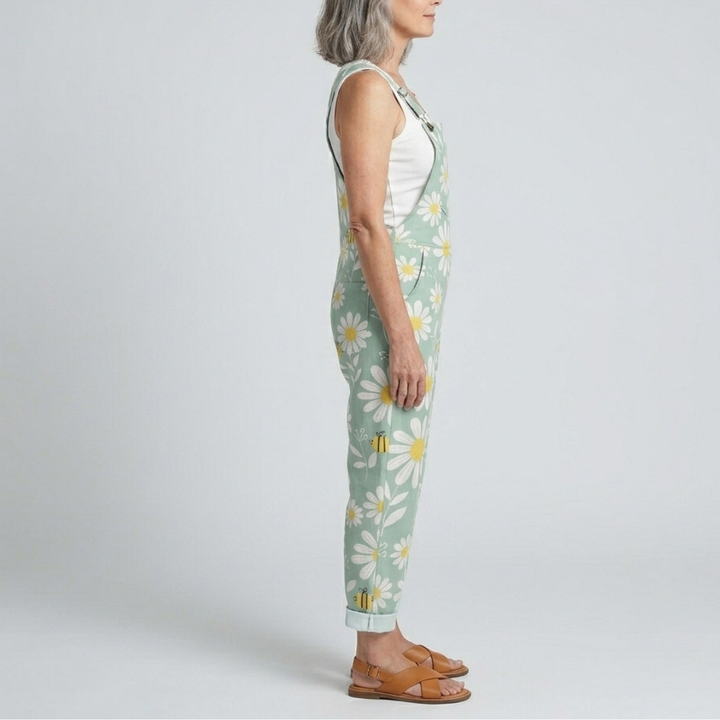 Chloe | Printed Wide Leg Jumpsuit