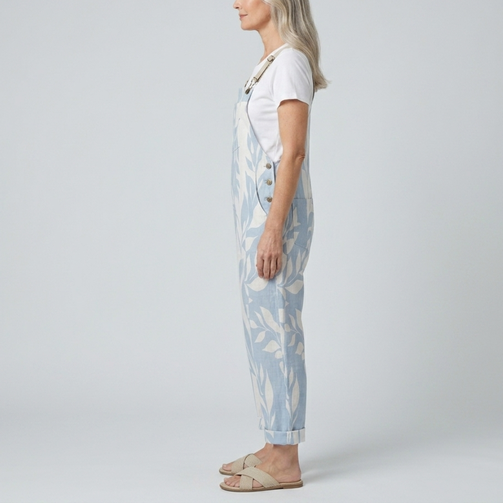 Lily | Printed Wide Leg Jumpsuit