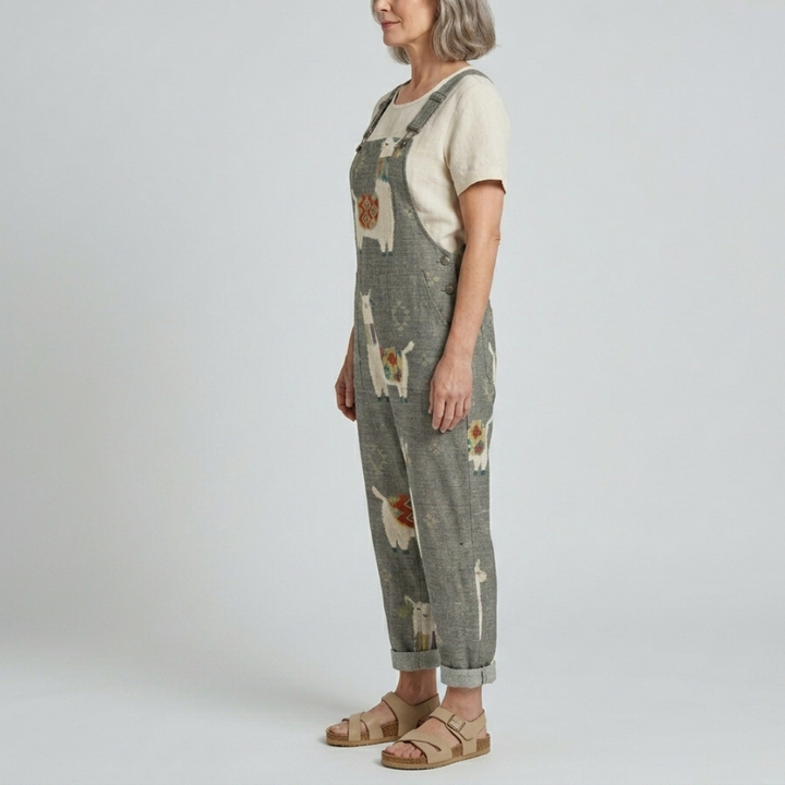 Charlotte | Printed Wide Leg Jumpsuit