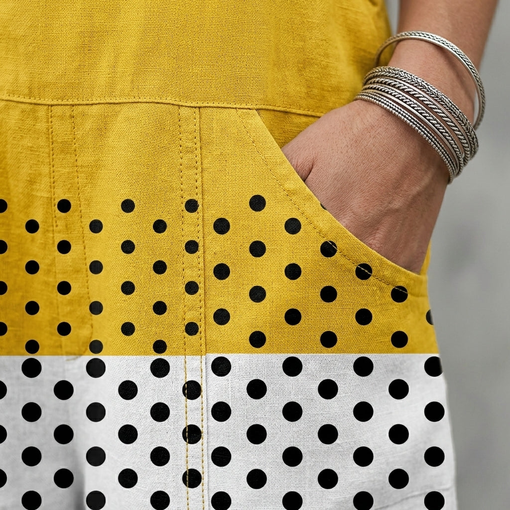 Léonie | Printed Wide Leg Jumpsuit