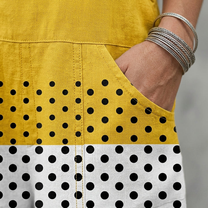 Léonie | Printed Wide Leg Jumpsuit