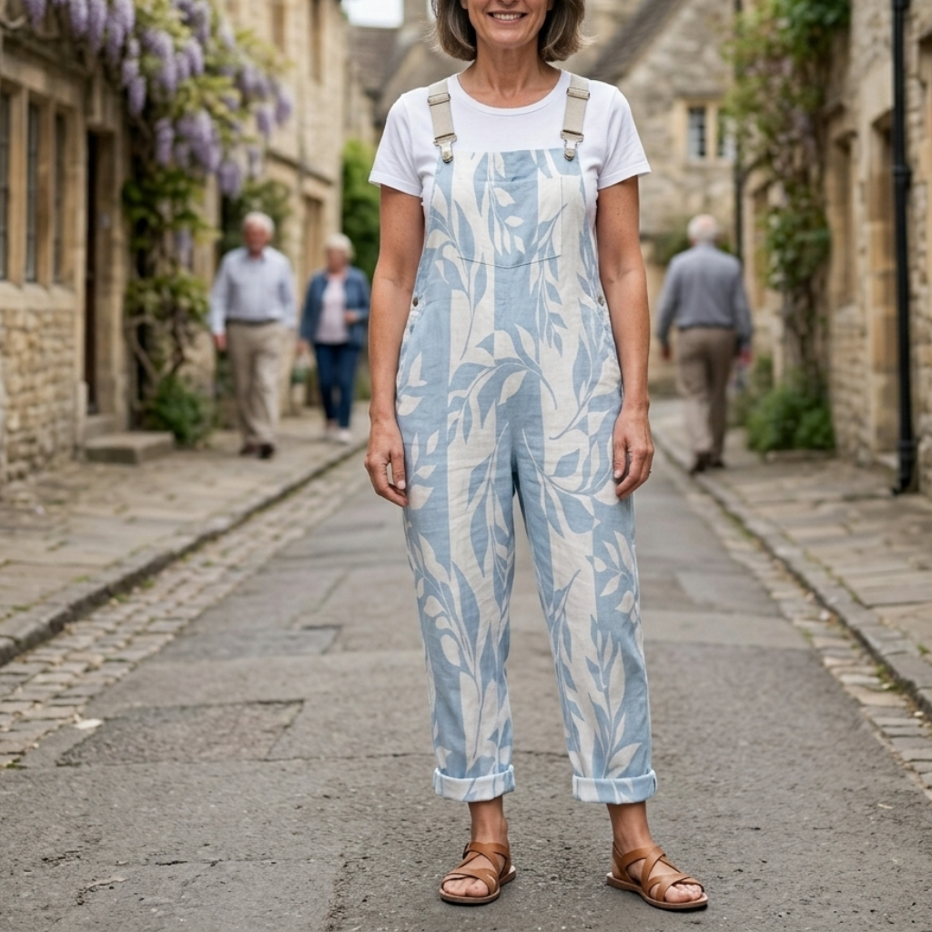 Lily | Printed Wide Leg Jumpsuit
