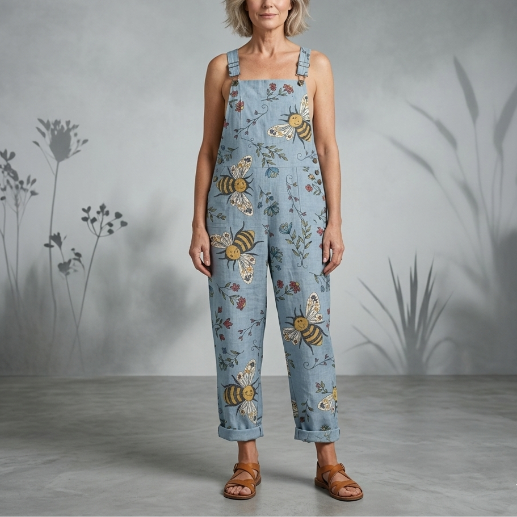 Sophie | Lightweight Printed Jumpsuit