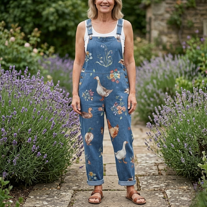 Amelia | Lightweight Printed Jumpsuit