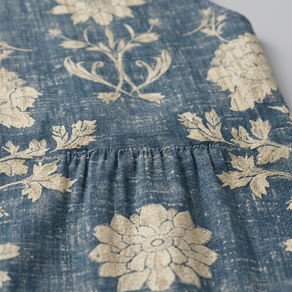 Belle | Boho Floral Midi Dress