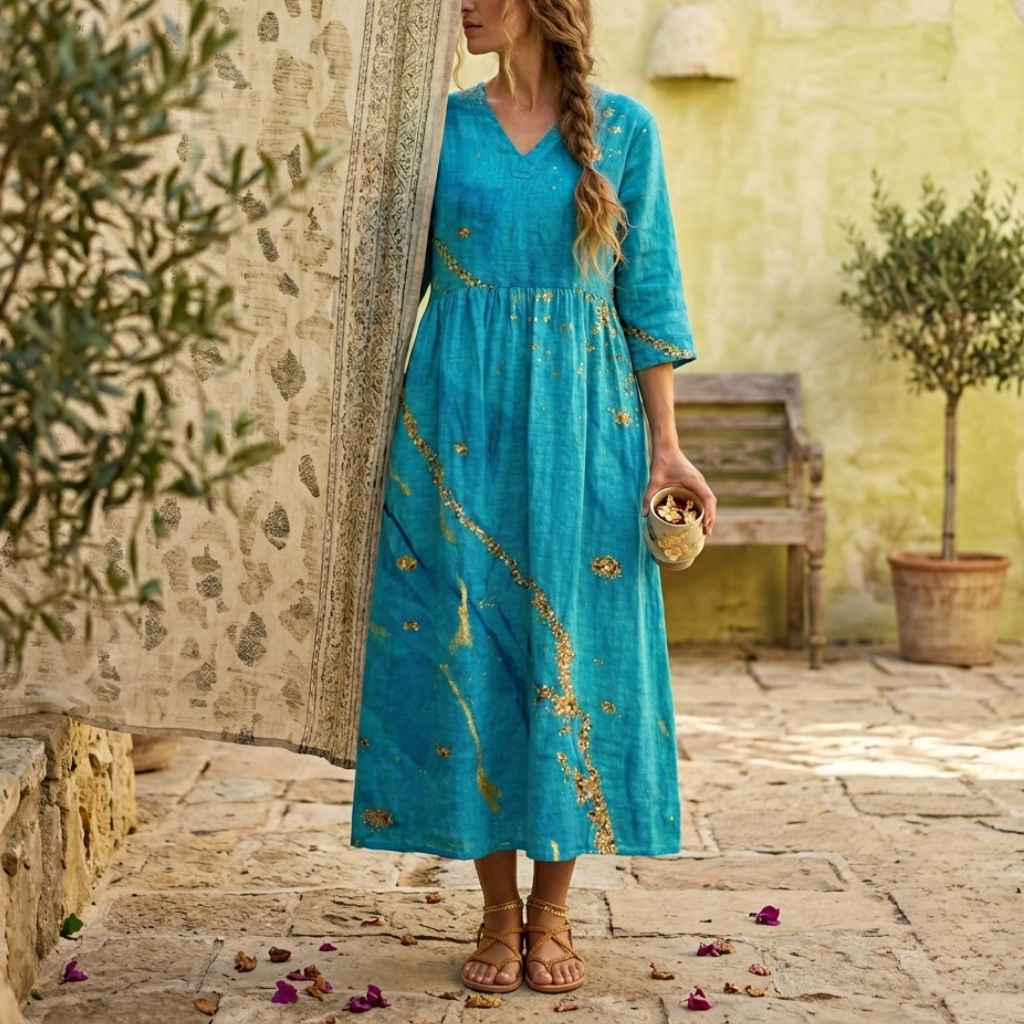 Willow | Floral Summer Midi Dress