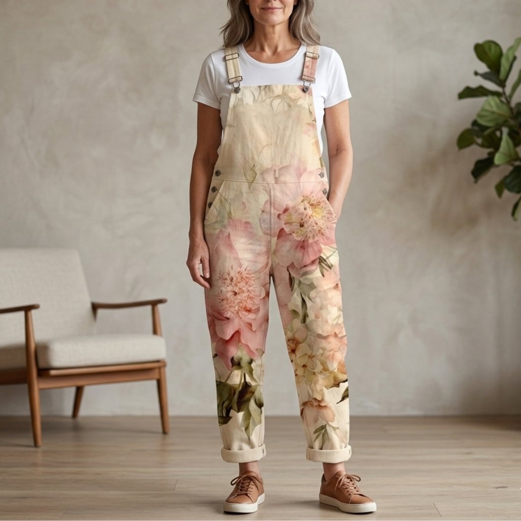 Clara | Printed Wide Leg Jumpsuit