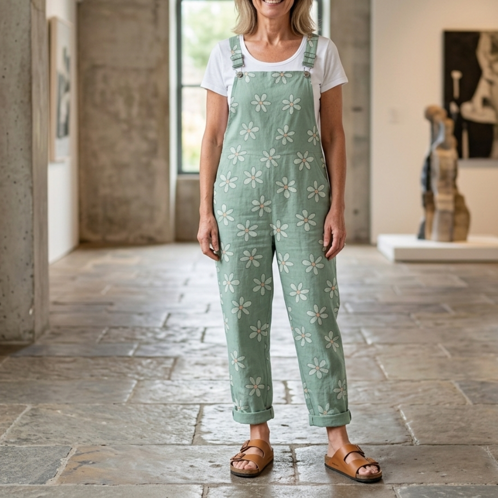Ella | Printed Wide Leg Jumpsuit