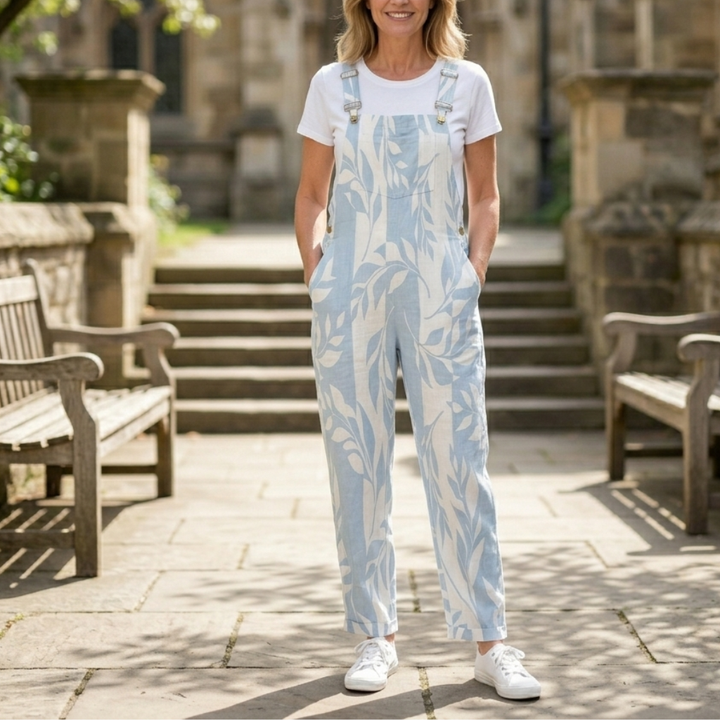 Lily | Printed Wide Leg Jumpsuit