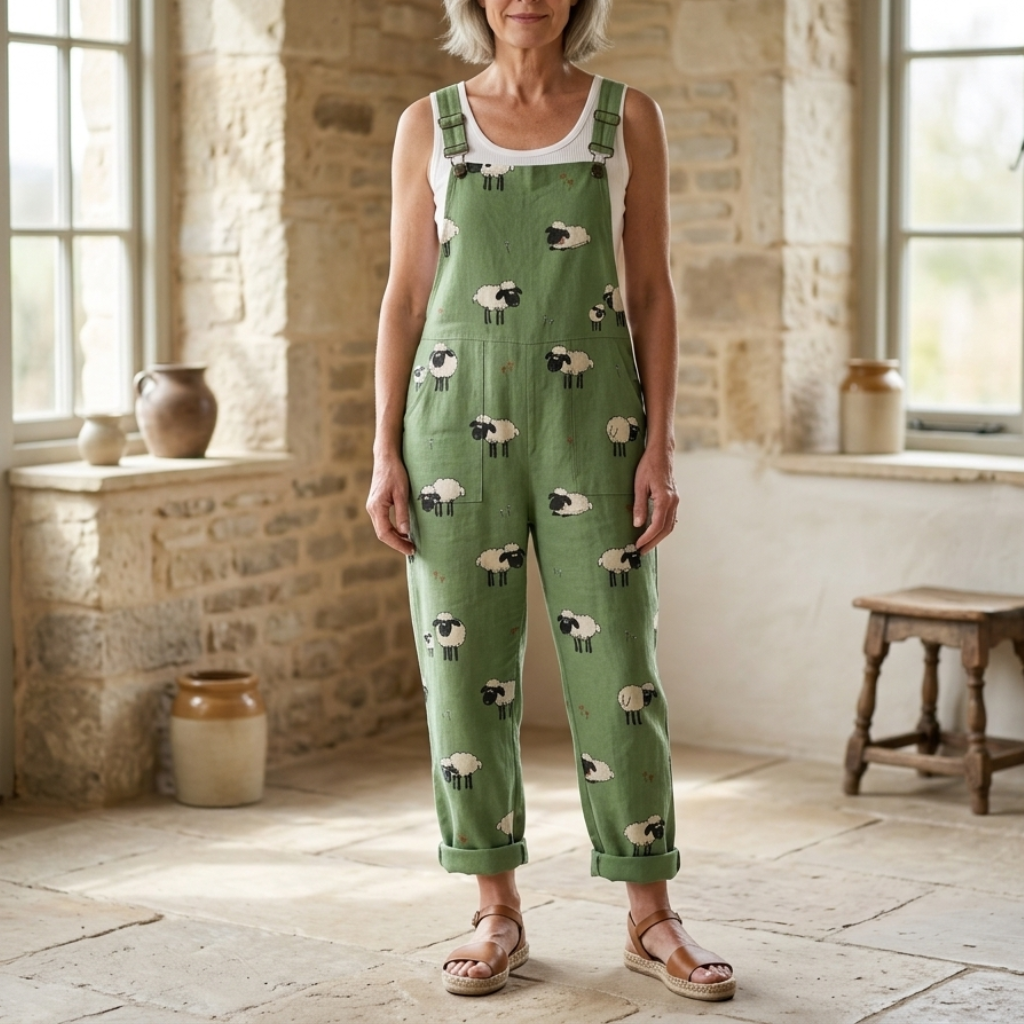 Luna | Printed Wide Leg Jumpsuit