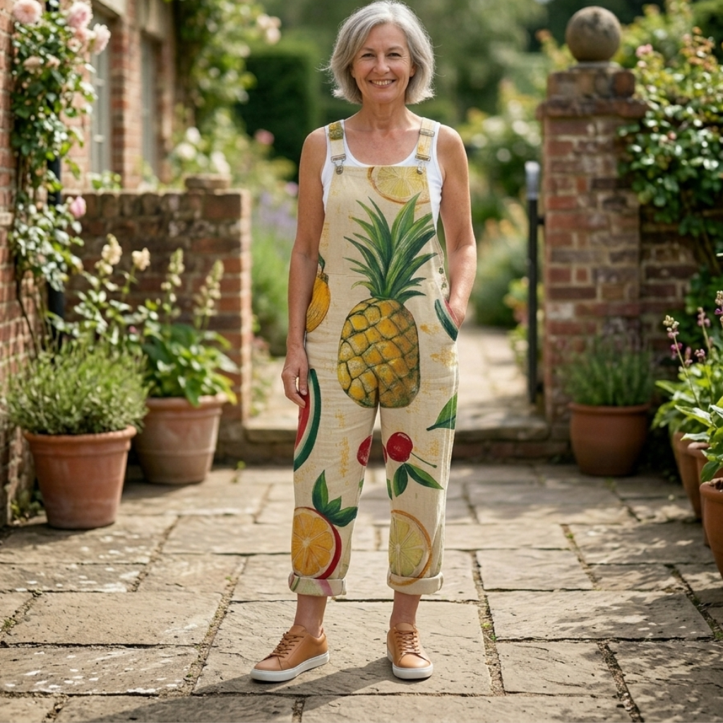 Camille | Lightweight Printed Jumpsuit