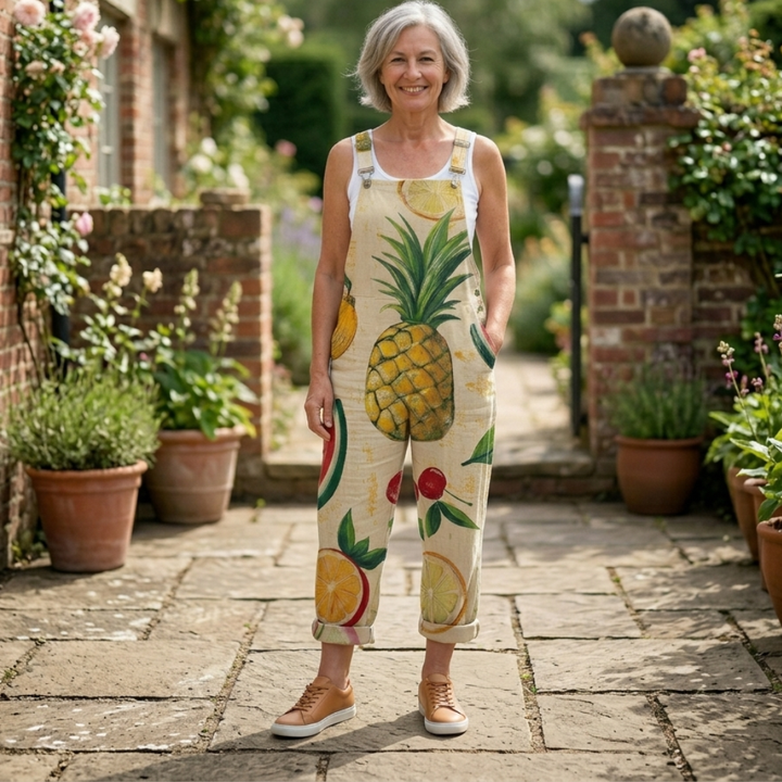 Camille | Lightweight Printed Jumpsuit