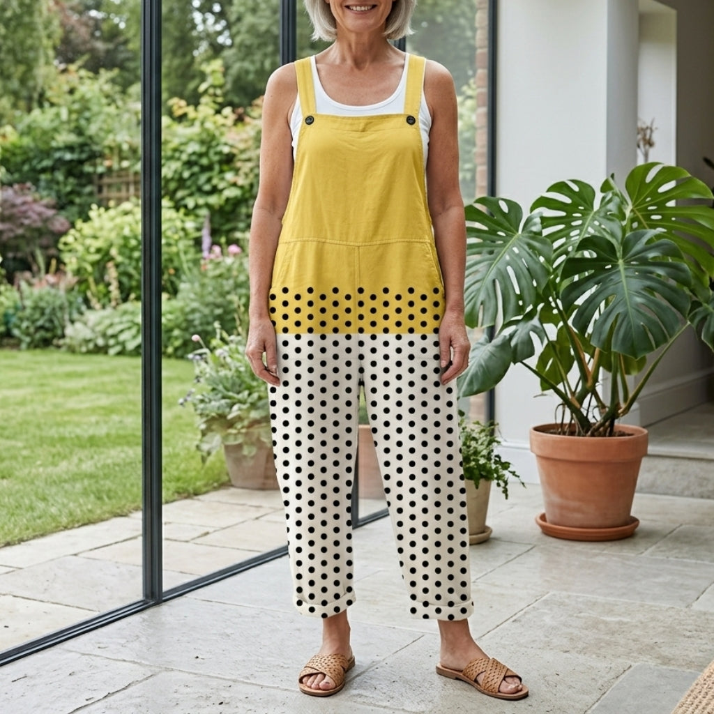 Léonie | Printed Wide Leg Jumpsuit