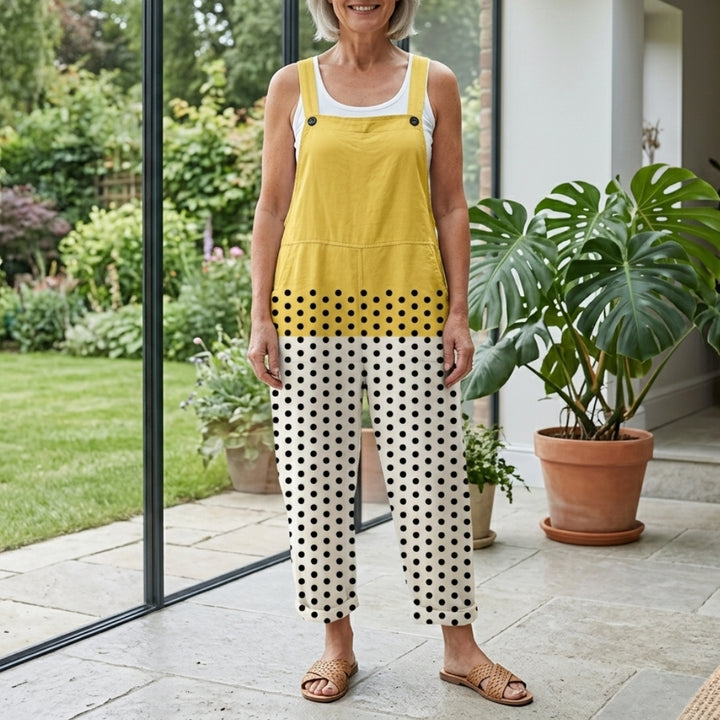 Léonie | Printed Wide Leg Jumpsuit