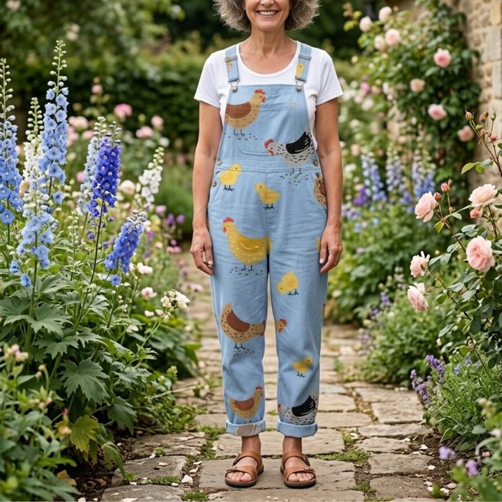 Eva Lightweight Printed Jumpsuit