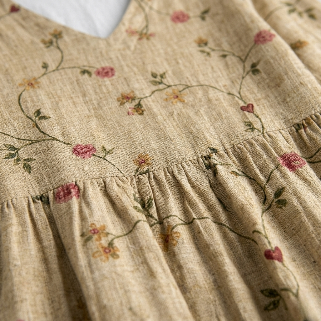 Erica | Romantic Floral Summer Midi Dress