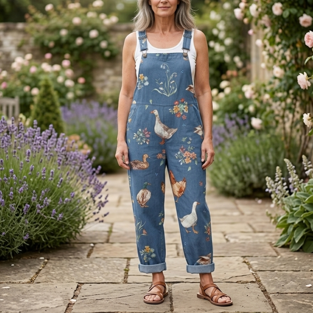 Amelia | Lightweight Printed Jumpsuit