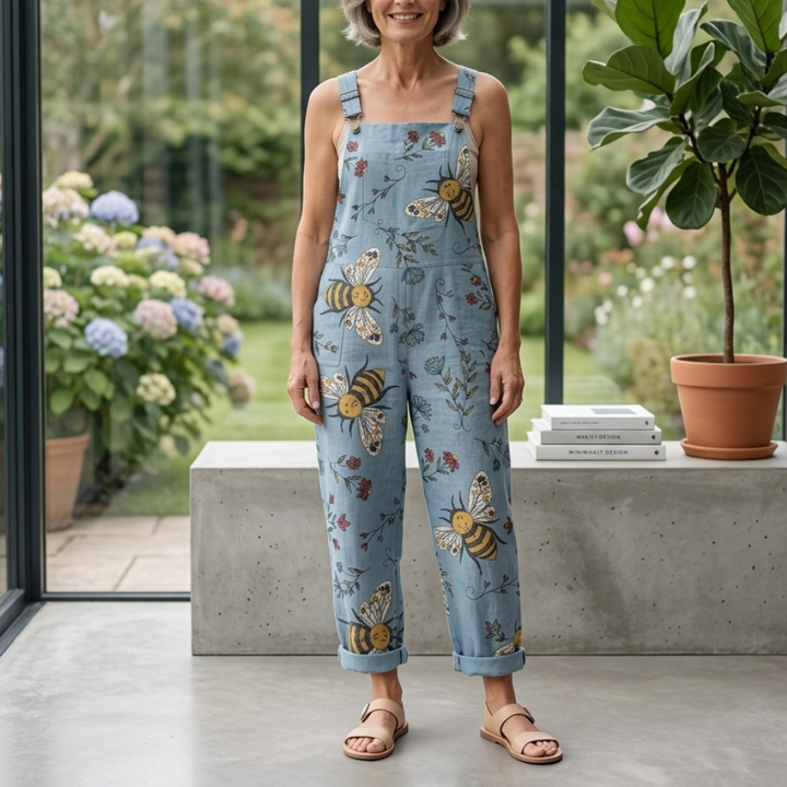 Sophie | Lightweight Printed Jumpsuit