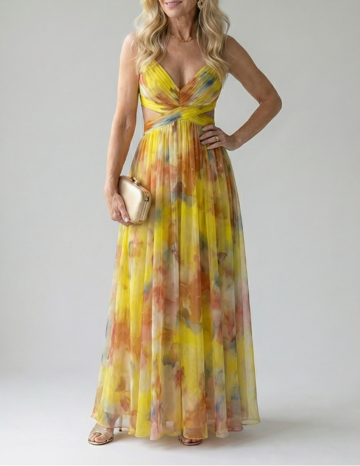 Isel | Soft Wrap Maxi Dress