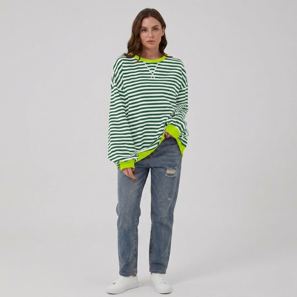 Luka | Striped Long Sleeve Shirt