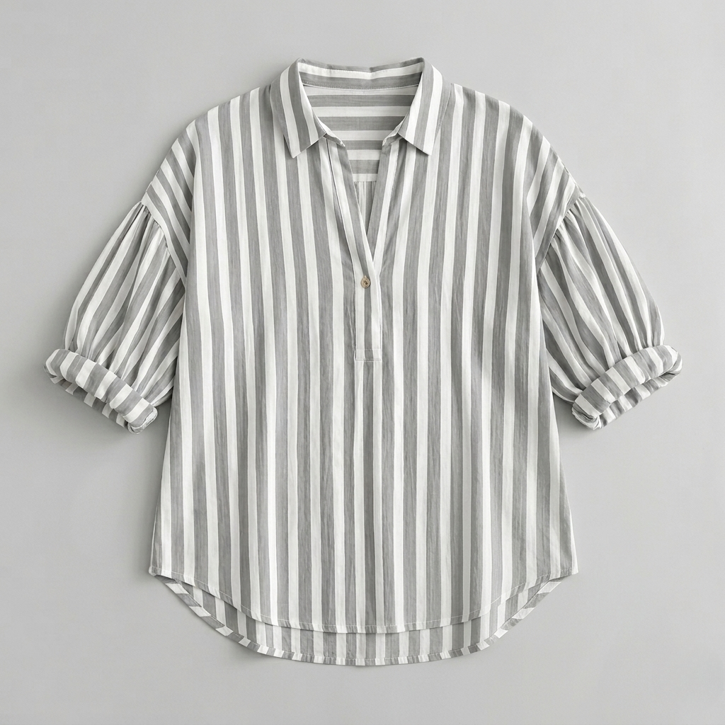 Nora | Everyday Striped Relaxed Fit Blouse