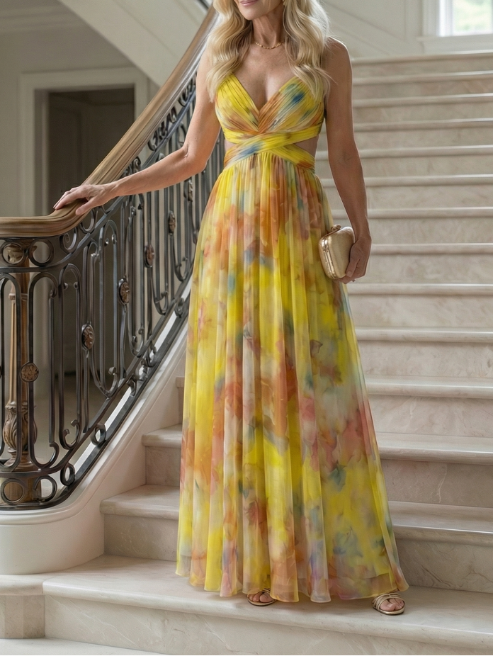 Isel | Soft Wrap Maxi Dress