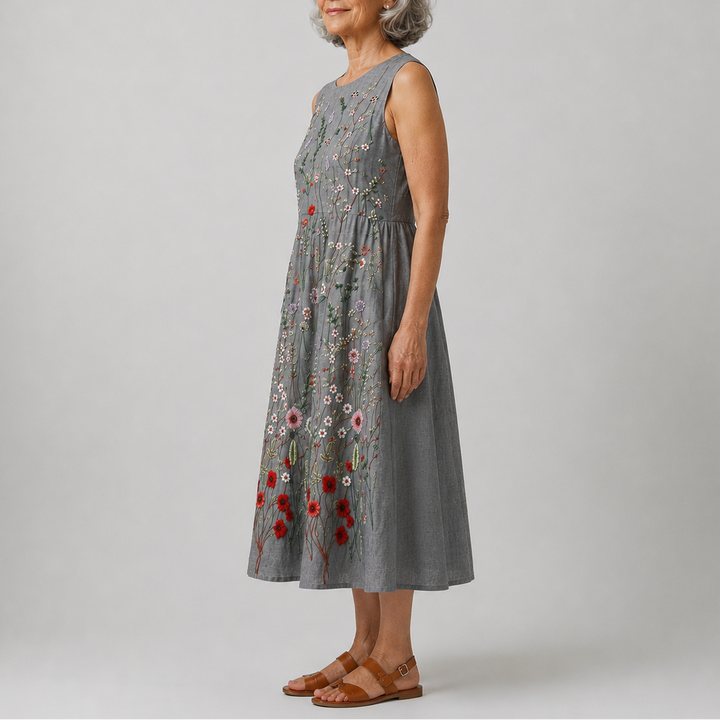 Cara | Wildflower Midi Dress