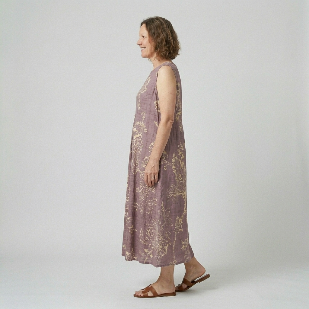 Mia | Floral Print Midi Dress