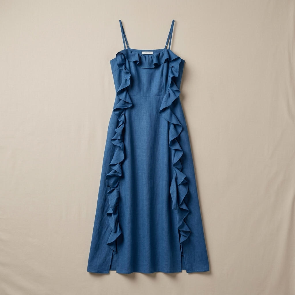 Diandra | Ruffle Strap Maxi Dress