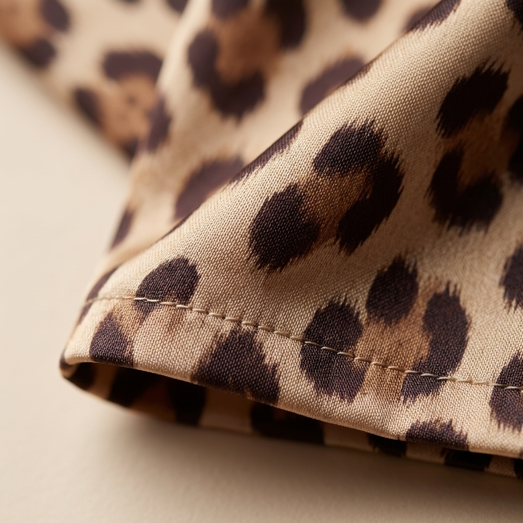 Thora | Leopard Print Midi Skirt