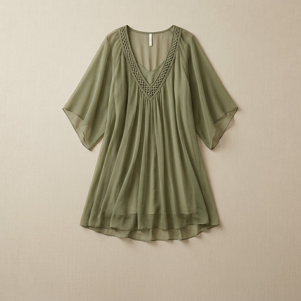 Colleen | Layered Boho Mini Dress