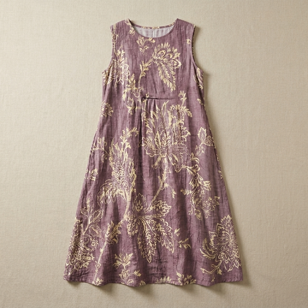 Mia | Floral Print Midi Dress