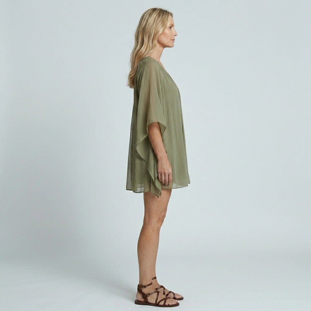 Colleen | Layered Boho Mini Dress