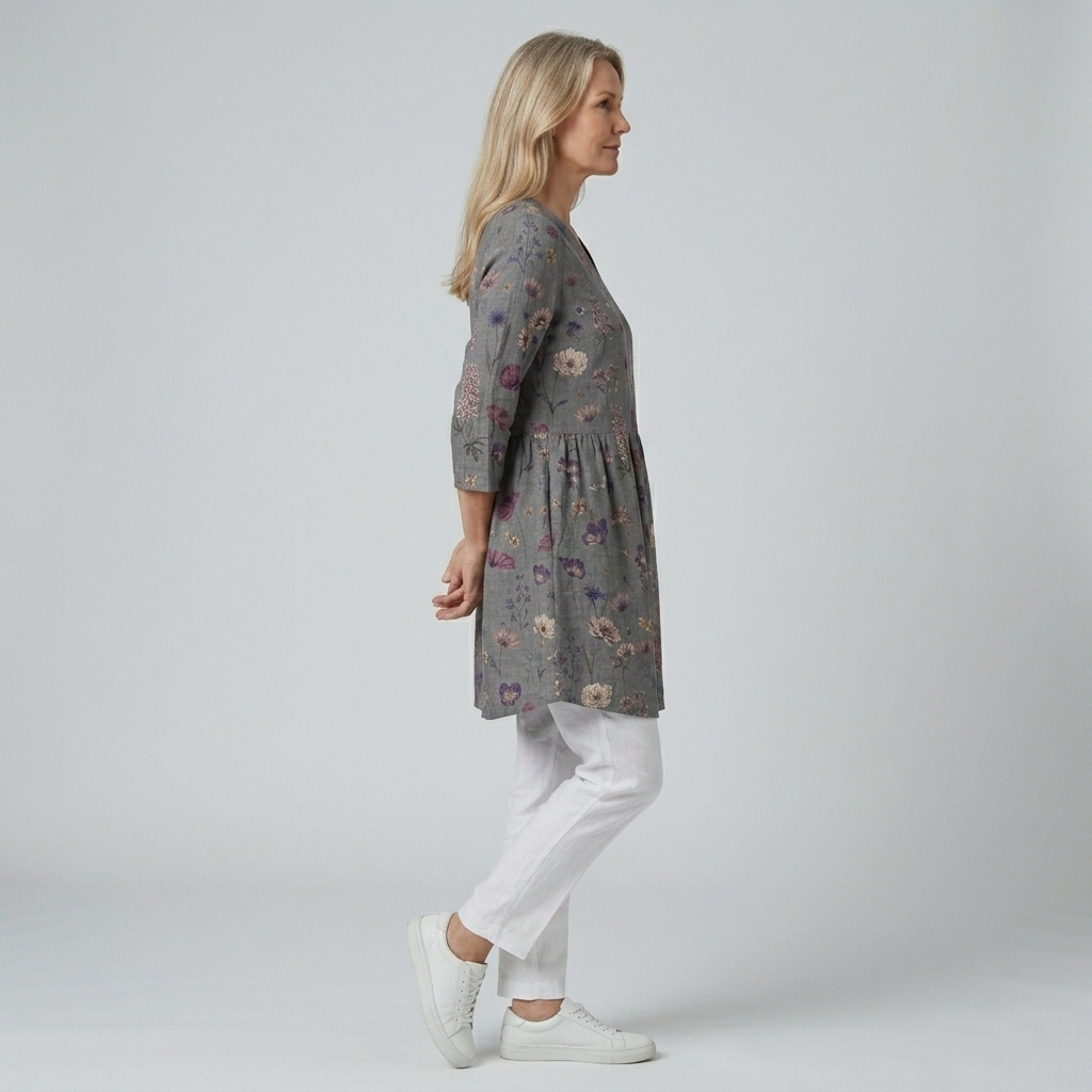 Audrey | Long Sleeve Blouse with V-Neck