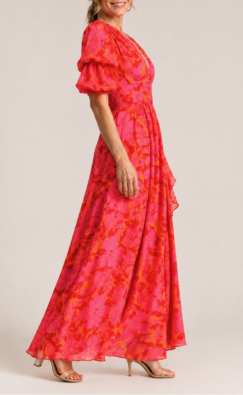 Sienna | Elegant Floral Dress