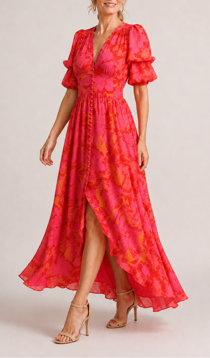 Sienna | Elegant Floral Dress