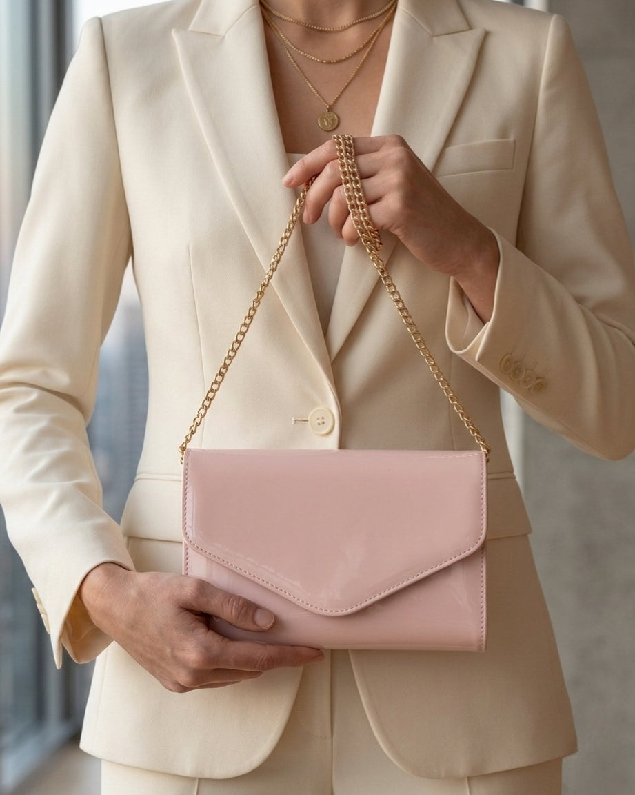Calista | Envelope Flap Compact Clutch Bag
